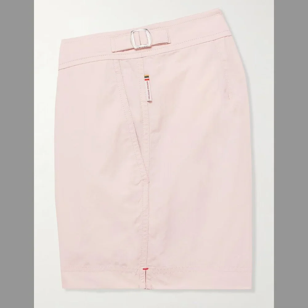 ORLEBAR BROWN Springer Slim Fit Short Length Swim Waist Adjust Pink Shorts Bath